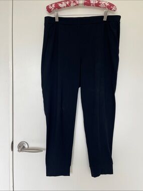 Eileen Fisher black jogger pants